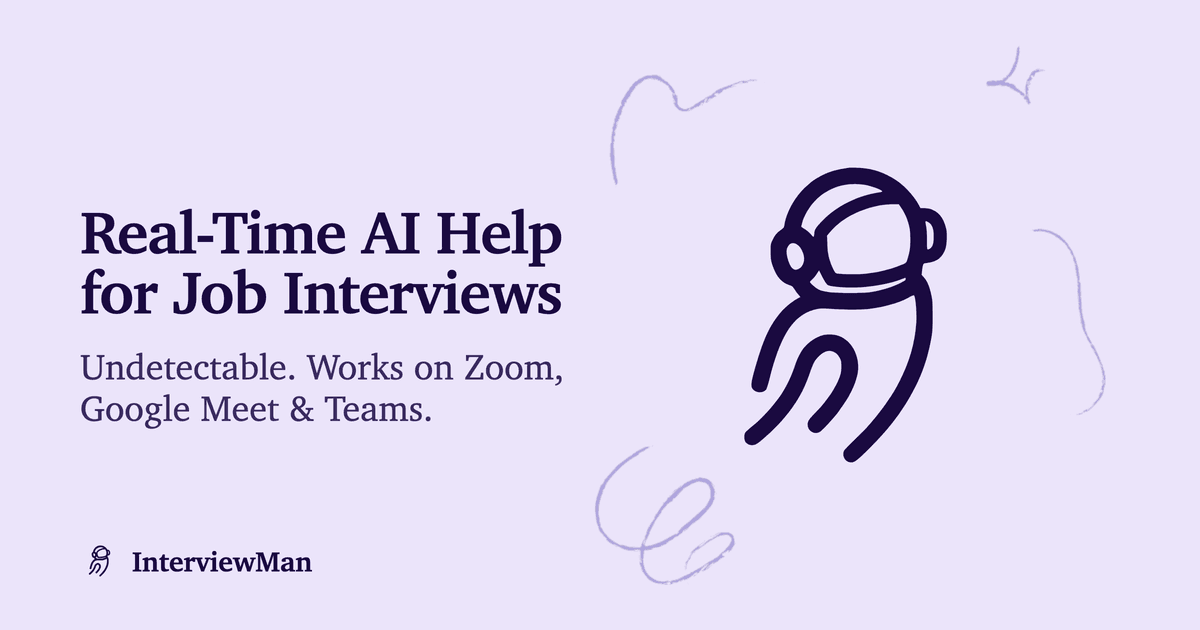 InterviewMan Productivity & Collaboration showing Productivity & Collaboration - InterviewMan - Real-Time AI Help for Job Int