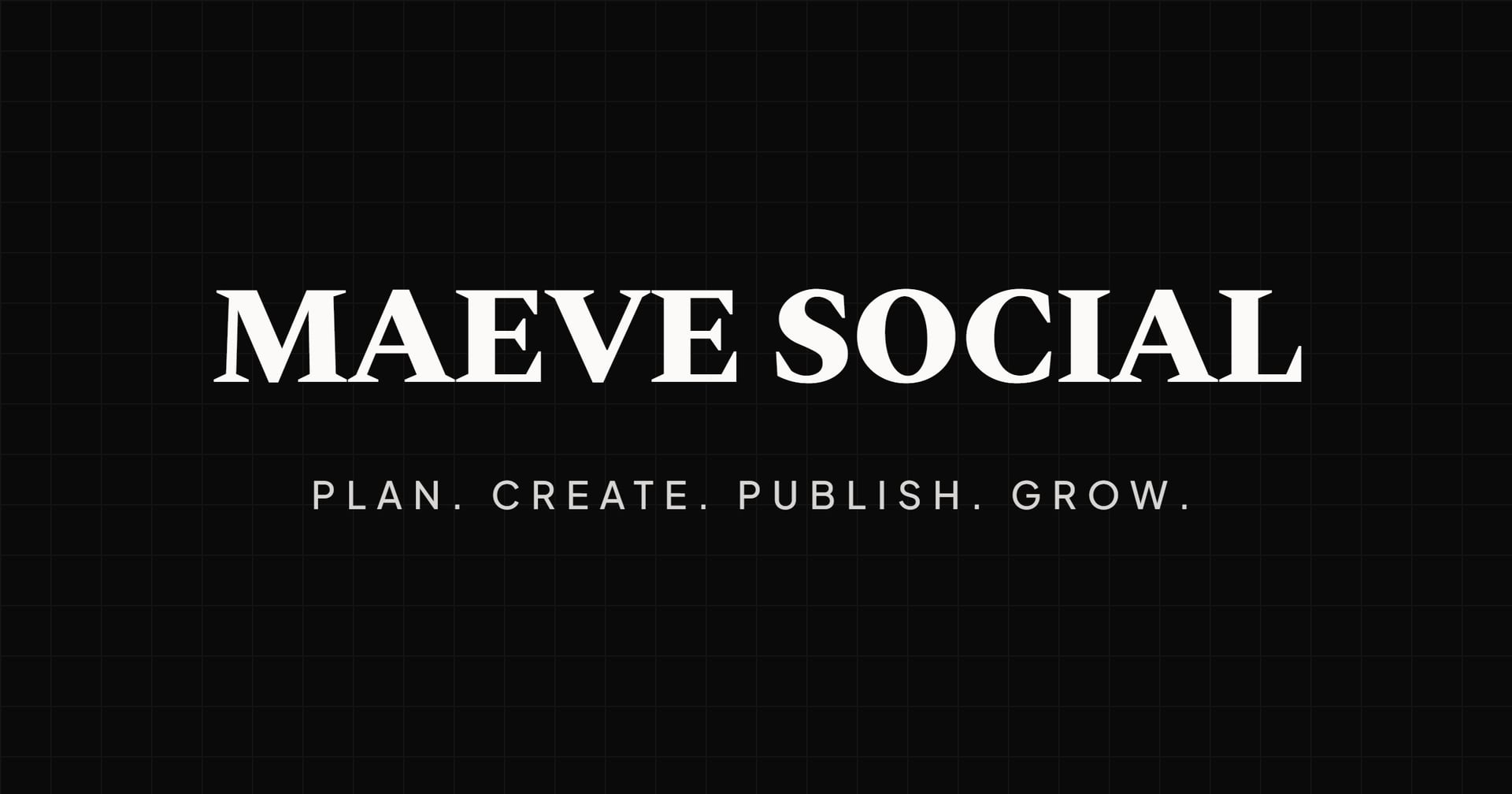 Maeve Social Marketing Automation showing Marketing Automation - All-in-one social media project management with no-login cli