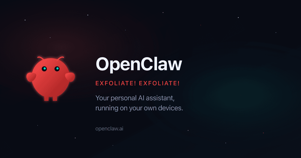OpenClaw — Personal AI Assistant Screenshot - AI tool for Software Developers