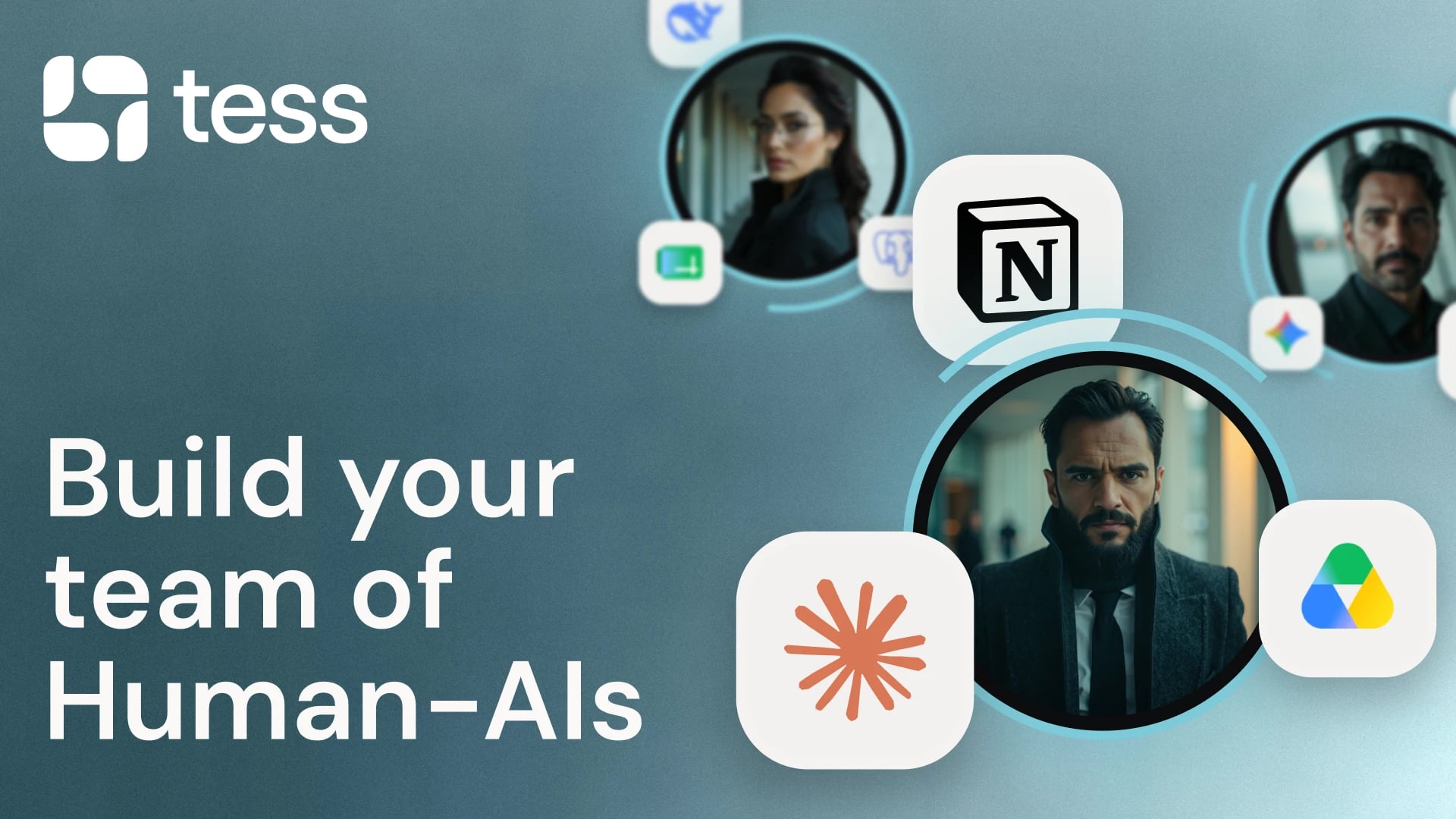 Tess AI Productivity & Collaboration showing Productivity & Collaboration - Empowering AI-driven transformation