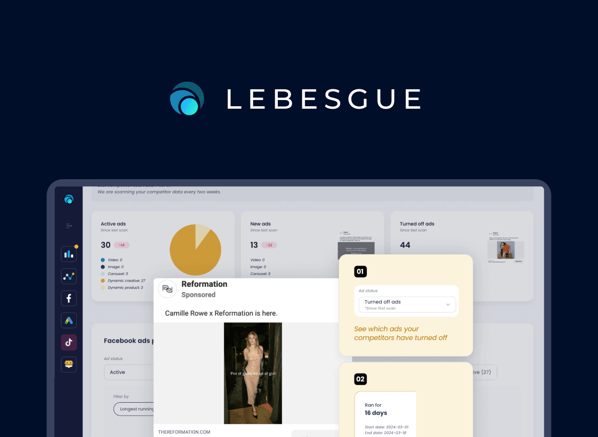 Lebesgue: AI CMO Marketing Automation showing Marketing Automation - Empower Your Marketing with AI