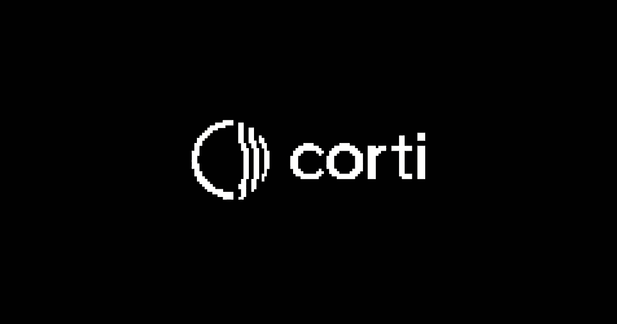 Corti Conversational AI showing Conversational AI - Empowering healthcare with AI