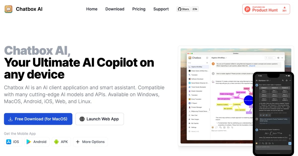 Chatbox AI Conversational AI showing Conversational AI - Conversational AI made easy!