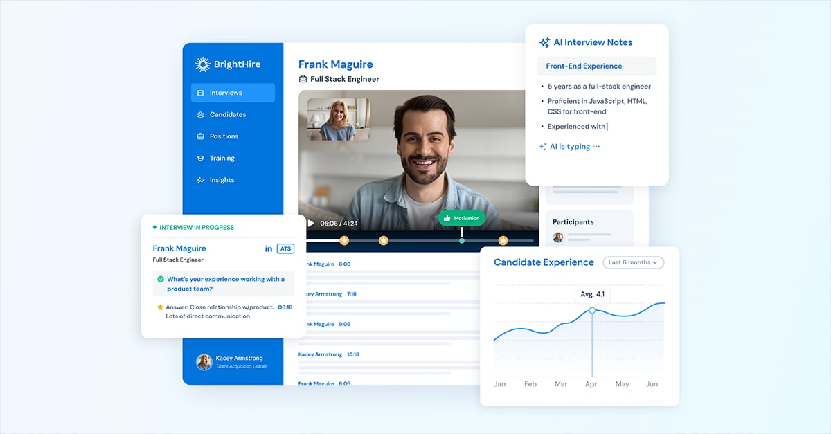 BrightHire Productivity & Collaboration showing Productivity & Collaboration - Revolutionize Your Hiring Process