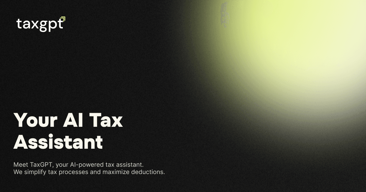 TaxGPT Conversational AI showing Conversational AI - Your AI Tax Co-Pilot for Smarter, Faster Workflows