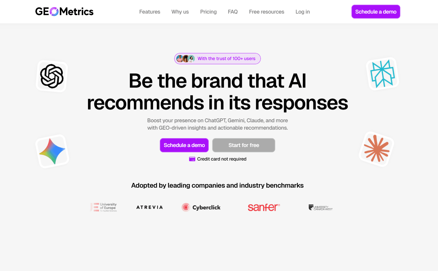 GEO Metrics Search & Discovery showing Search & Discovery - Empowering Content Strategy
