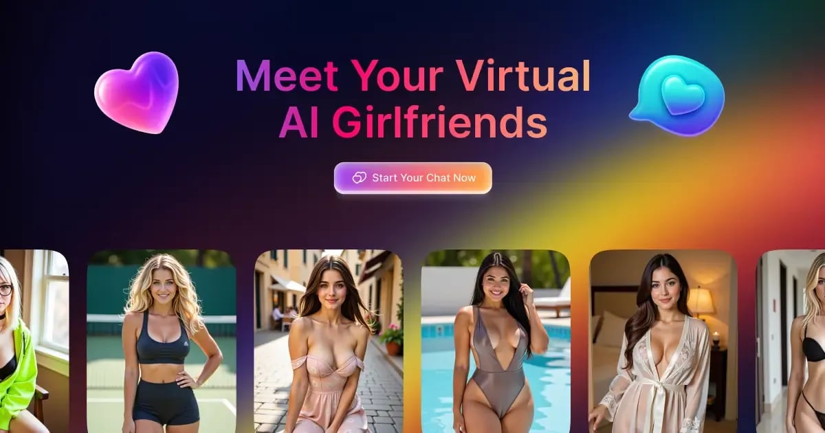 OnlyGFs.ai Conversational AI showing Conversational AI - AI Girlfriend Chat, Image & Video Generator