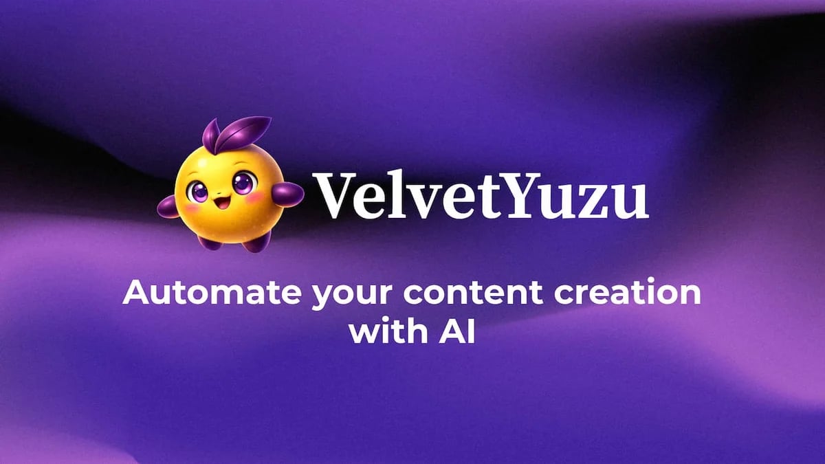 VelvetYuzu Productivity & Collaboration showing Productivity & Collaboration - All-in-one AI platform for content creation, a