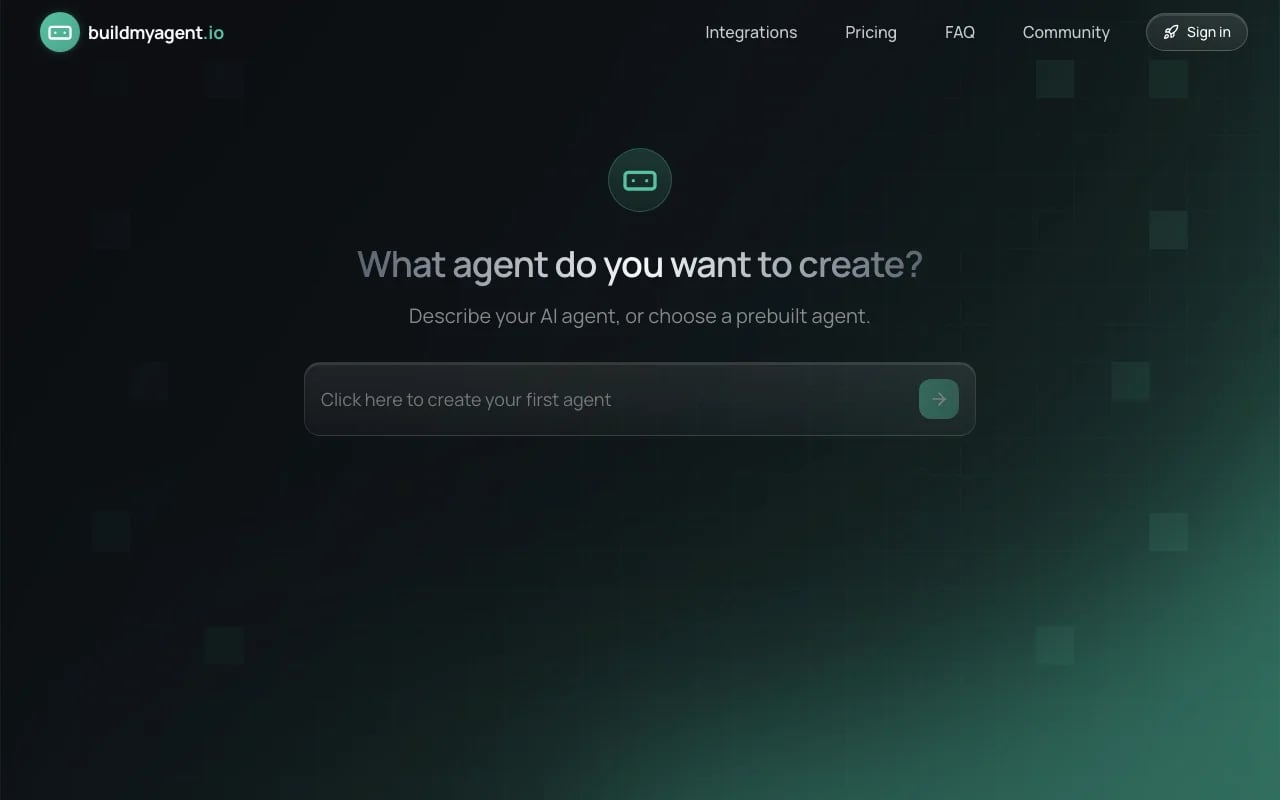 BuildMyAgent Productivity & Collaboration showing Productivity & Collaboration - Streamline Prompt Engineering for AI Agencie