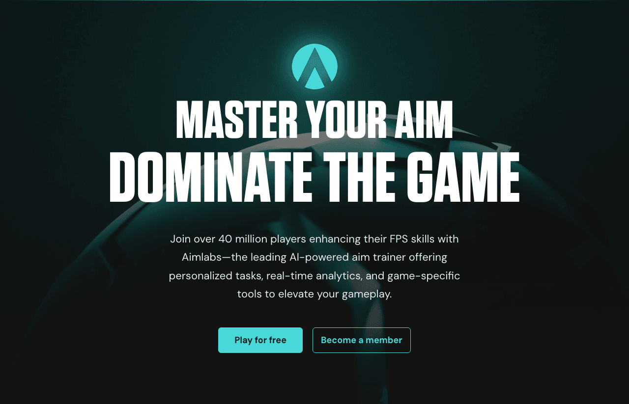 Aimlabs Productivity & Collaboration showing Productivity & Collaboration - Enhance Your Aim, Improve Your Game