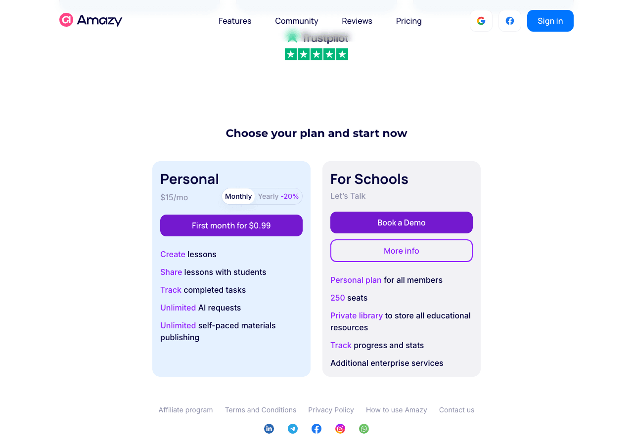 Amazy.uk Productivity & Collaboration showing Productivity & Collaboration - Build better lessons, faster