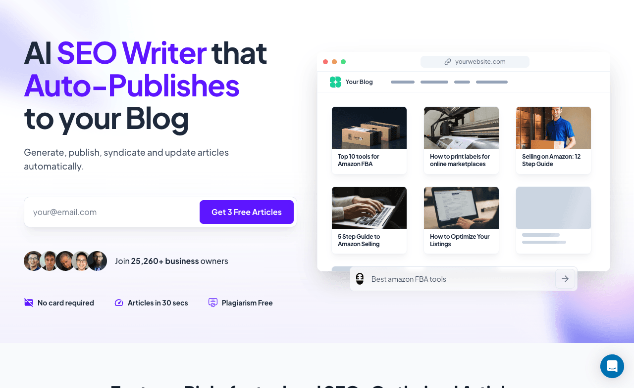Arvow Writing & Translation showing Writing & Translation - AI SEO Writing – Publish, Optimize, Syndicate at Scale
