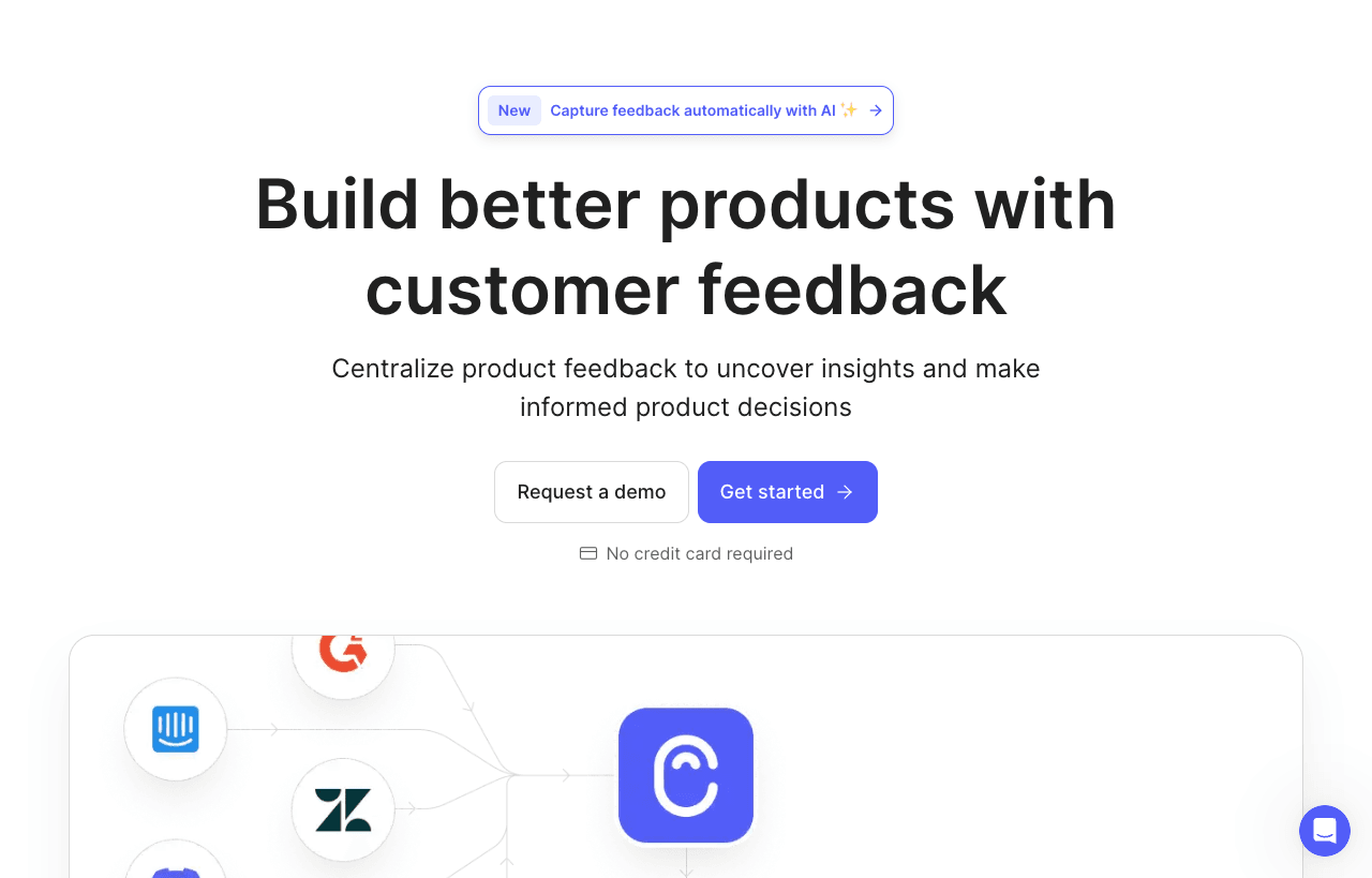 Canny Productivity & Collaboration showing Productivity & Collaboration - Collect customer feedback effortlessly