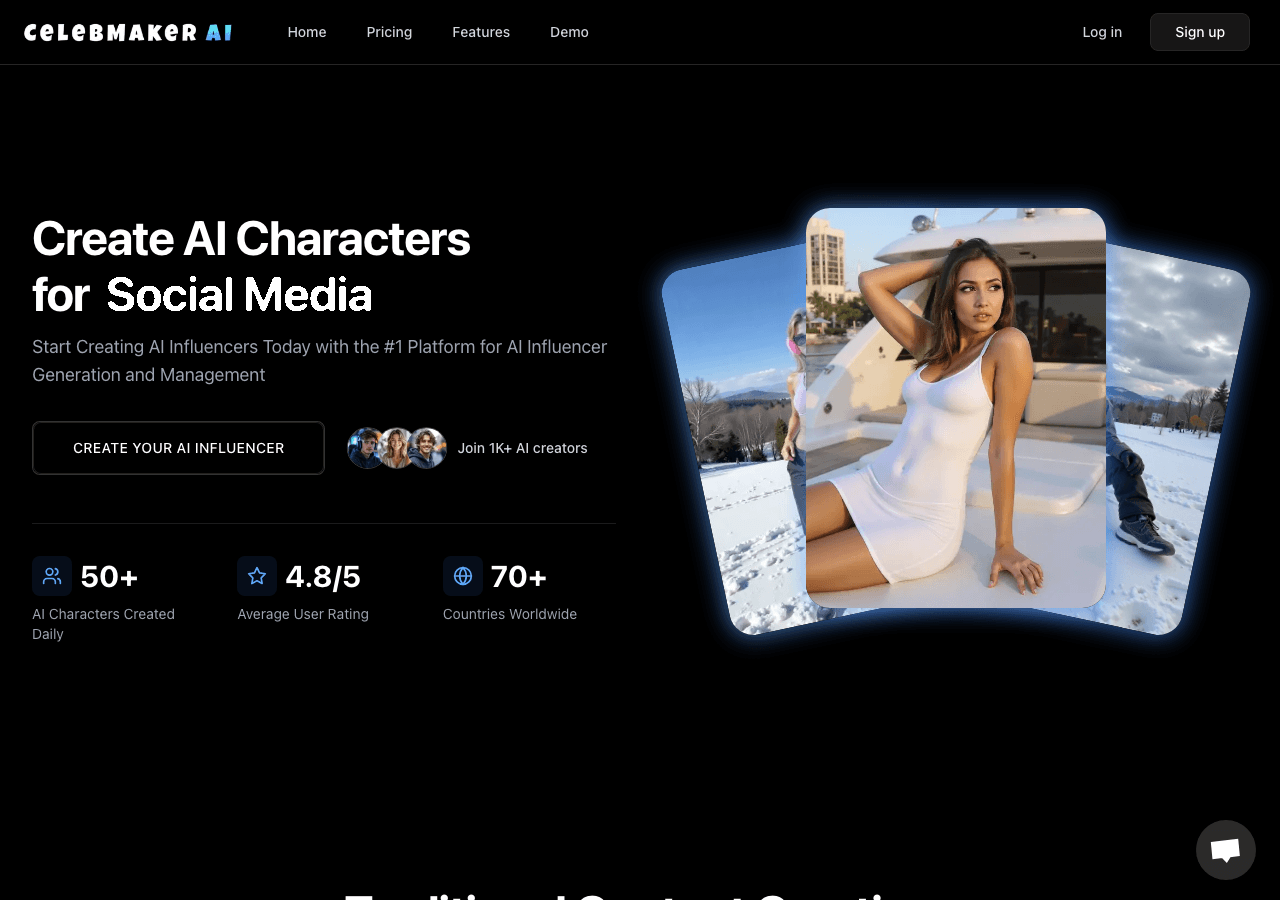 CelebMakerAI Image Generation showing Image Generation - Transform Yourself into a Celebrity!