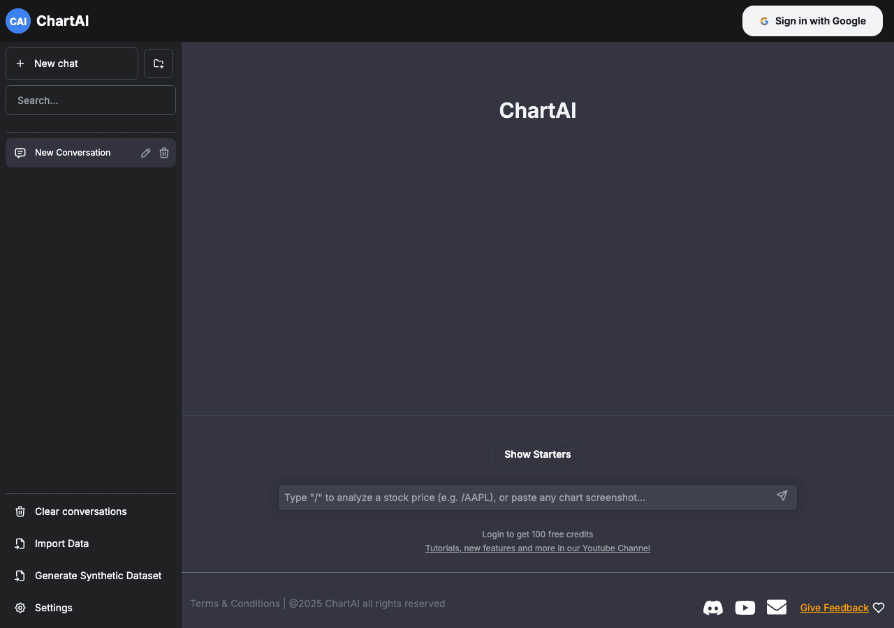 ChartAI Data Analytics showing Data Analytics - ChatGPT for charts and diagrams.