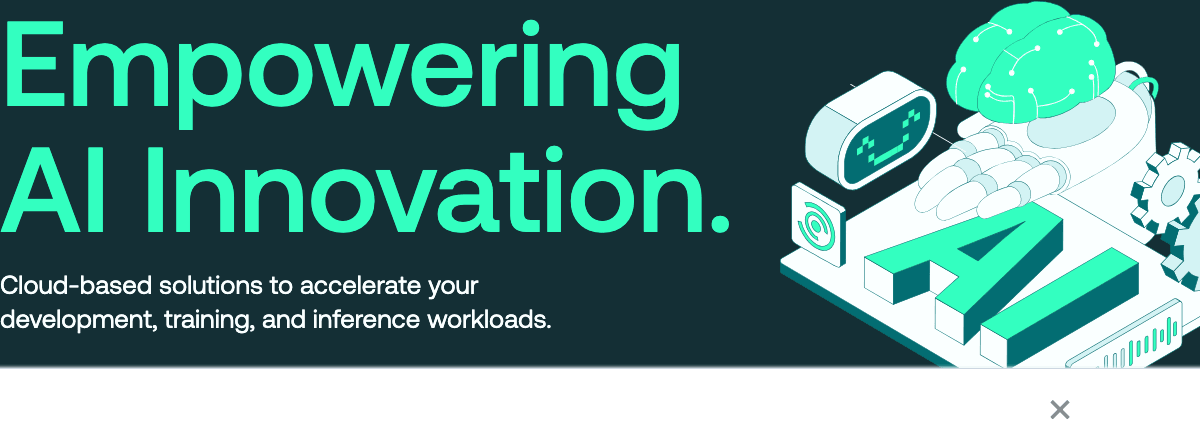 Cirrascale Cloud Services Data Analytics showing Data Analytics - Test and Deploy Every Leading AI Accelerator in One Cloud