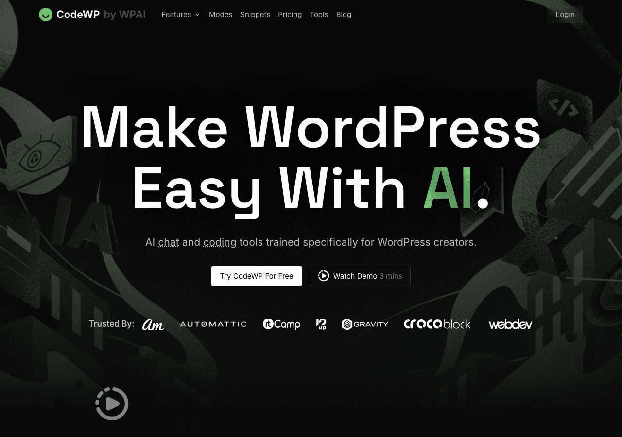 Telex Code Assistance showing Code Assistance - Empower Your Code with AI