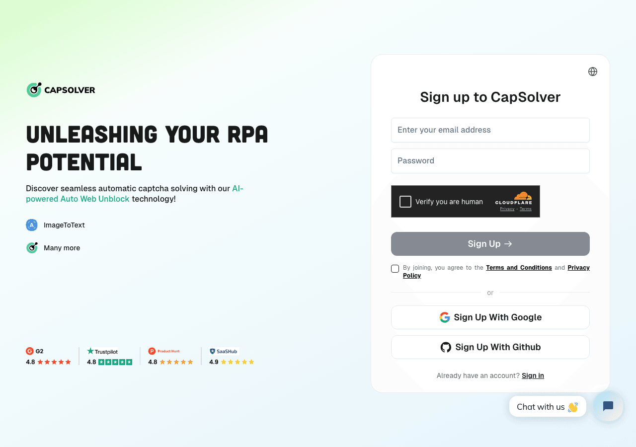 CapSolver AI Agents showing AI Agents - Solve your text capitalization needs effortlessly