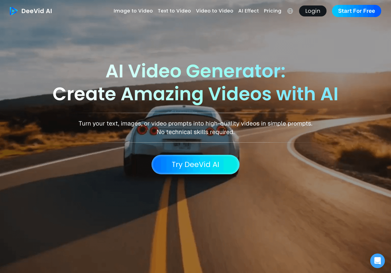 Deevid AI Image Generation showing Image Generation - Empowering Visual Intelligence
