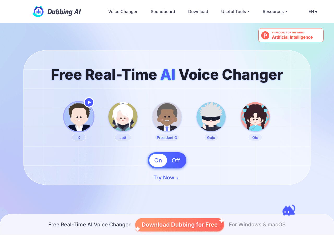 Dubbing AI Audio Generation showing Audio Generation - Effortless Dubbing, Seamless Experience