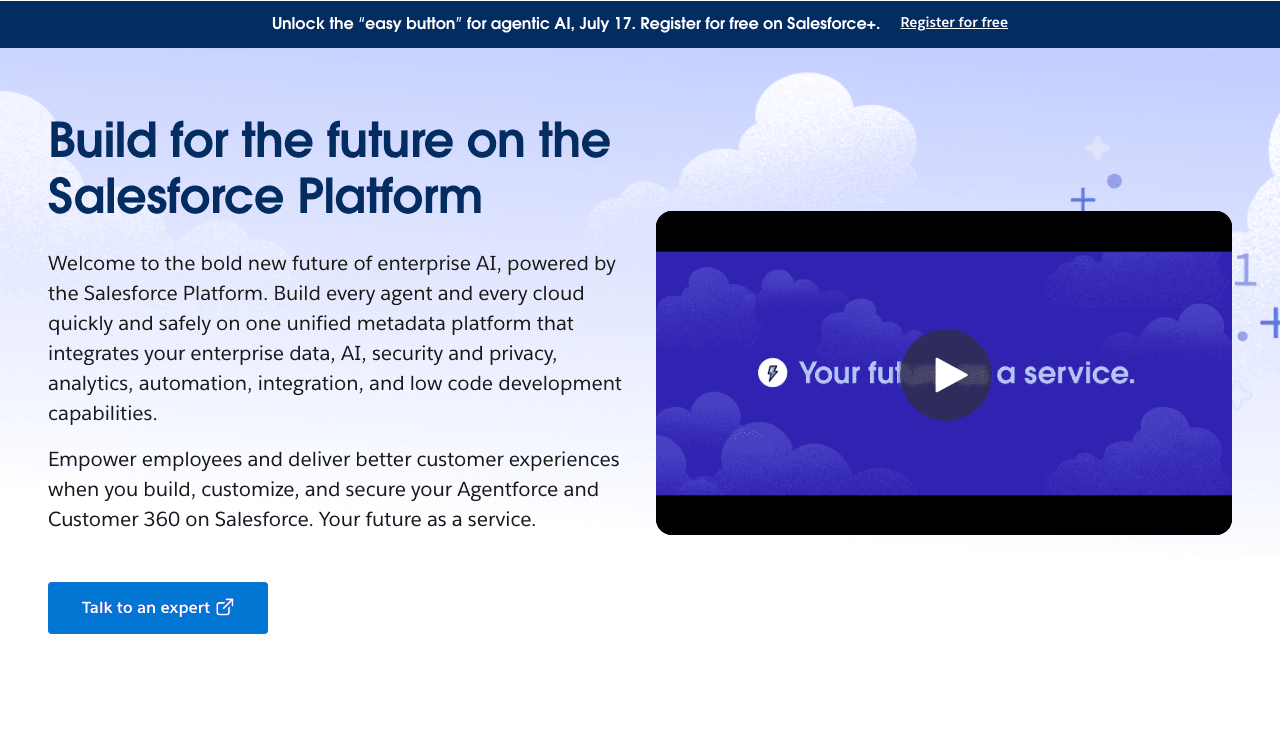 Salesforce Platform Screenshot - AI tool for Product Managers