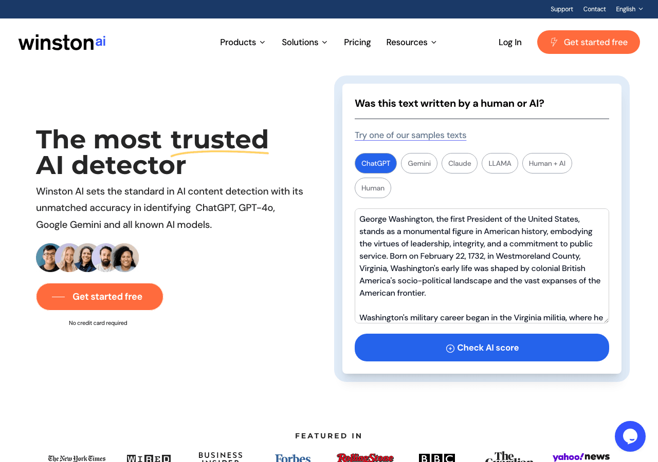 Winston AI Search & Discovery showing Search & Discovery - Empowering Your Business with AI