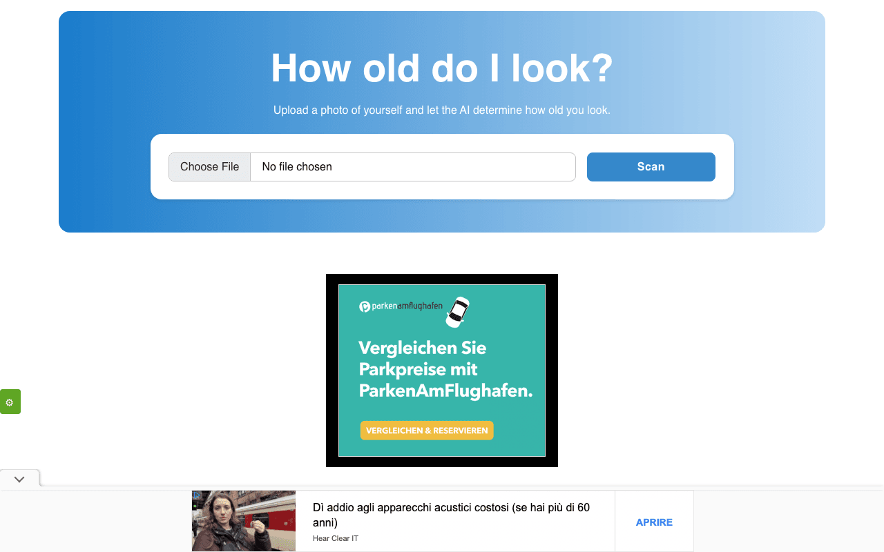 Face Age AI Image Generation showing Image Generation - Instantly estimate age from any photo with AI