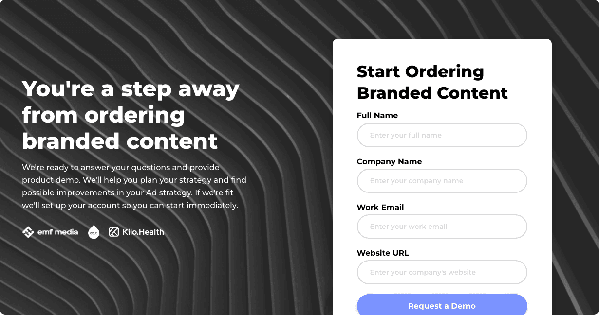 Influee Marketing Automation showing Marketing Automation - The go-to UGC company for brands looking to scale with authentic