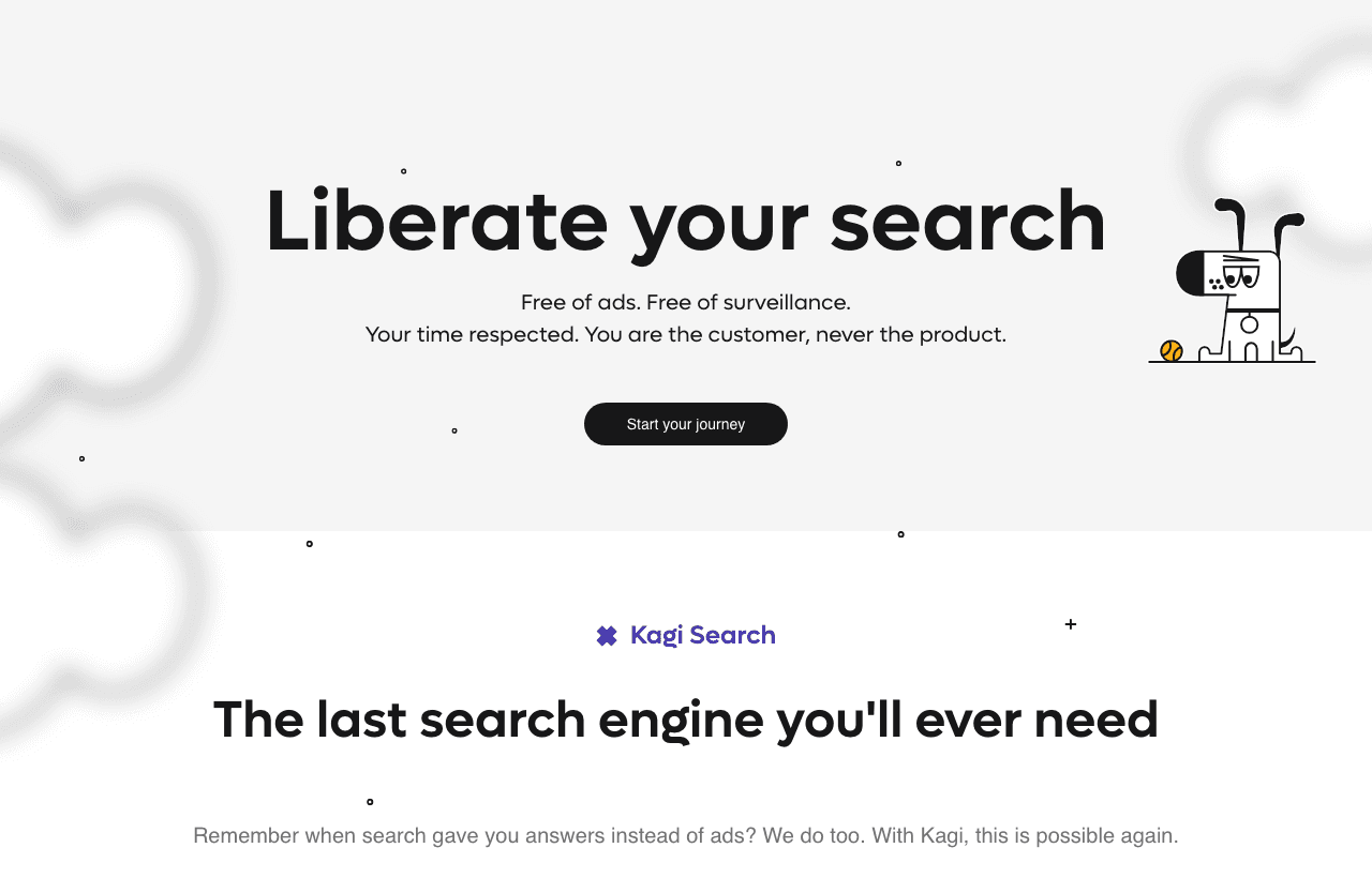 Kagi Search Screenshot - AI tool for Privacy-Conscious Users