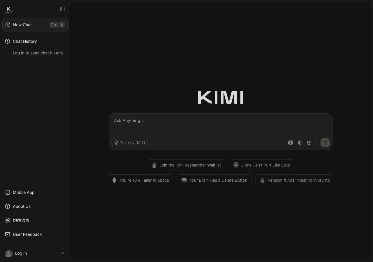 Kimi Screenshot - AI tool for Remote Workers