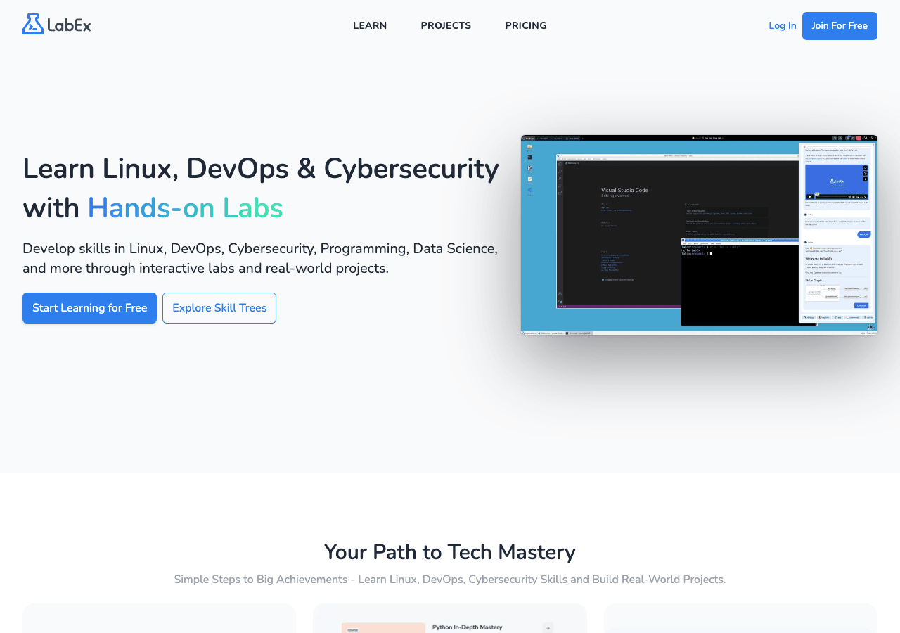LabEx Code Assistance showing Code Assistance - Empowering Innovation Through AI