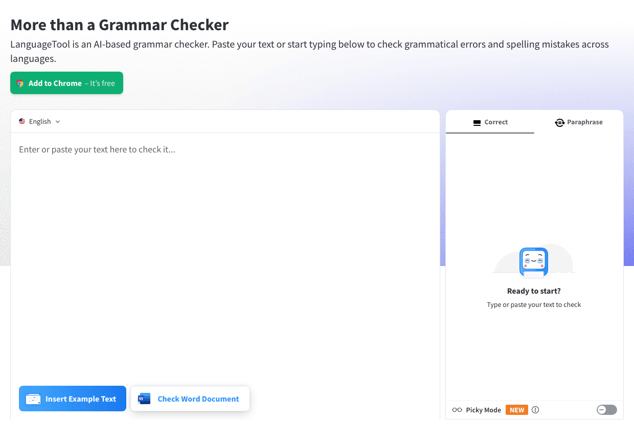 LanguageTool Writing & Translation showing Writing & Translation - AI-Powered Writing Assistant for 30+ Languages – Grammar,
