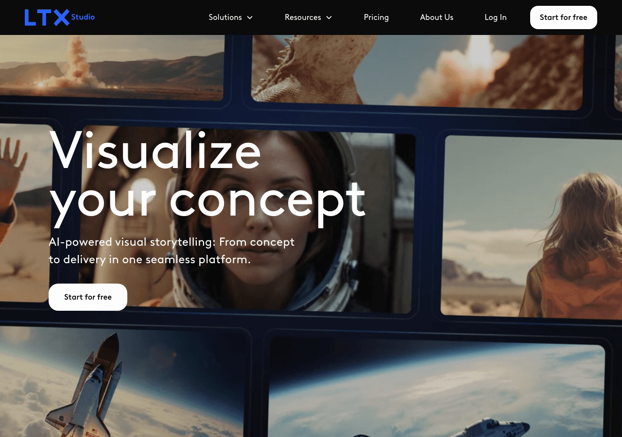 LTX Studio Video Generation showing ai filmmaking - Empowering Multilingual Communication