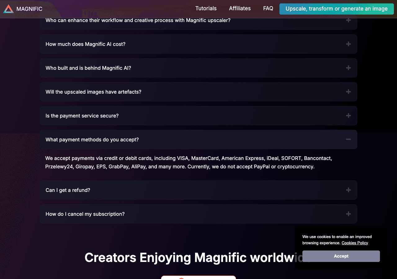 Magnific AI 3D Generation showing 3D Generation - Empowering your AI solutions