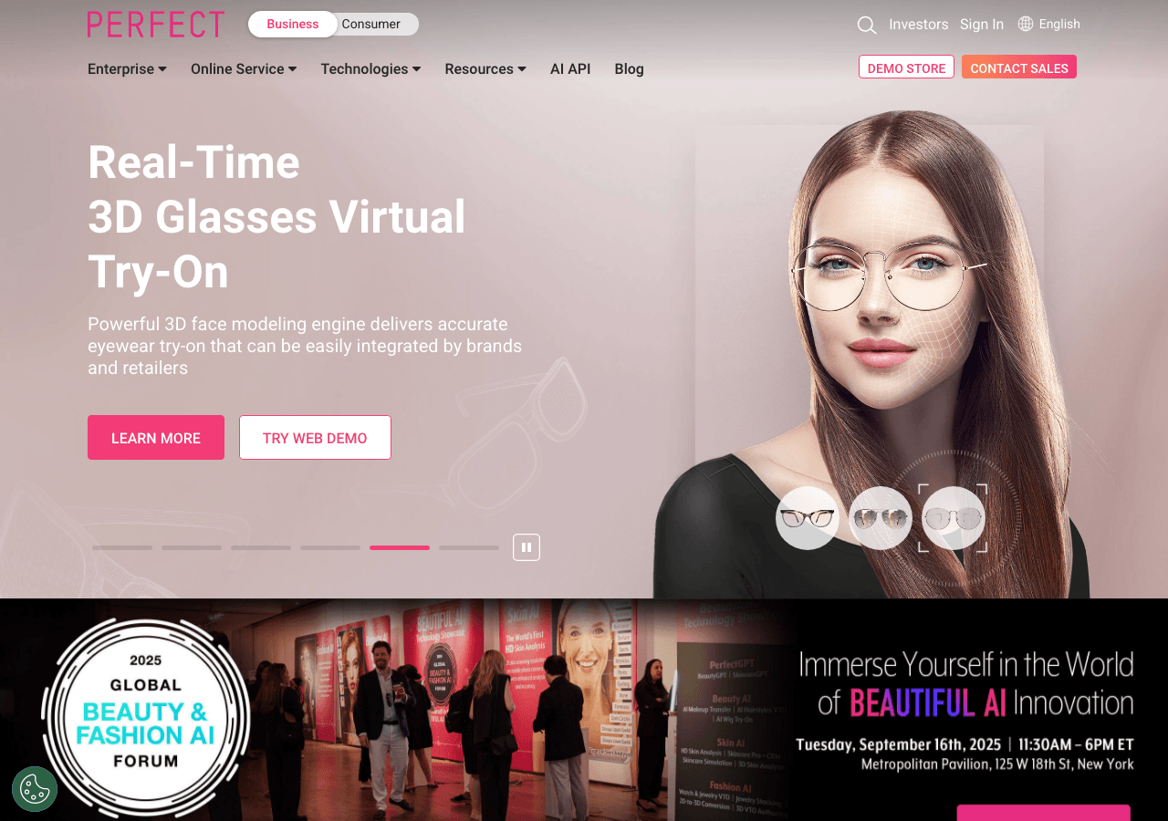 Perfect Corp. Image Generation showing Image Generation - Beautiful AI for Beauty, Fashion, and Digital Innovation