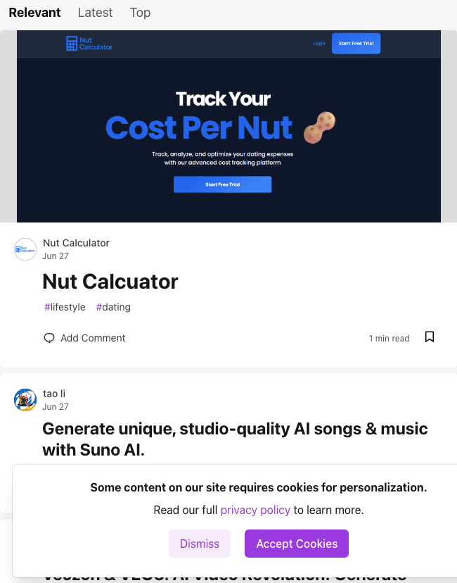 PromptZone Search & Discovery showing Search & Discovery - Discover, create, and share powerful AI prompts.