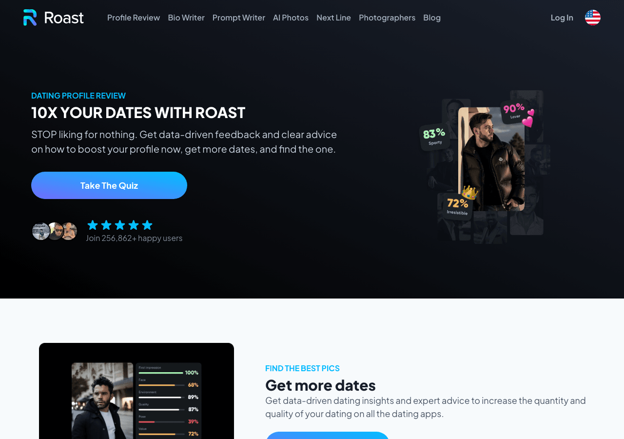 ROAST Design showing Design - Spice up your dating life with ROAST!