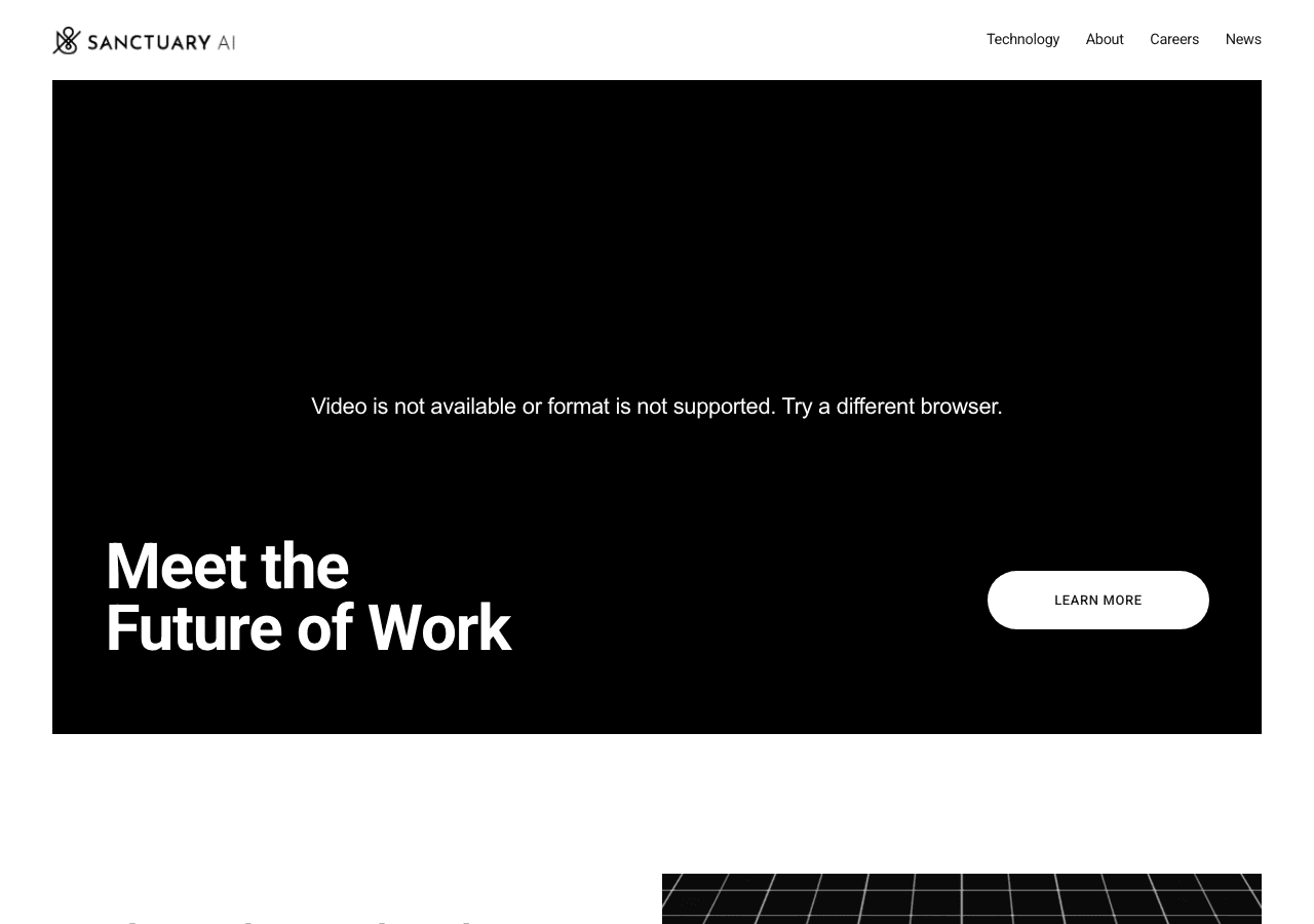 Sanctuary AI Conversational AI showing Conversational AI - Empowering Human Potential with Embodied Intelligence