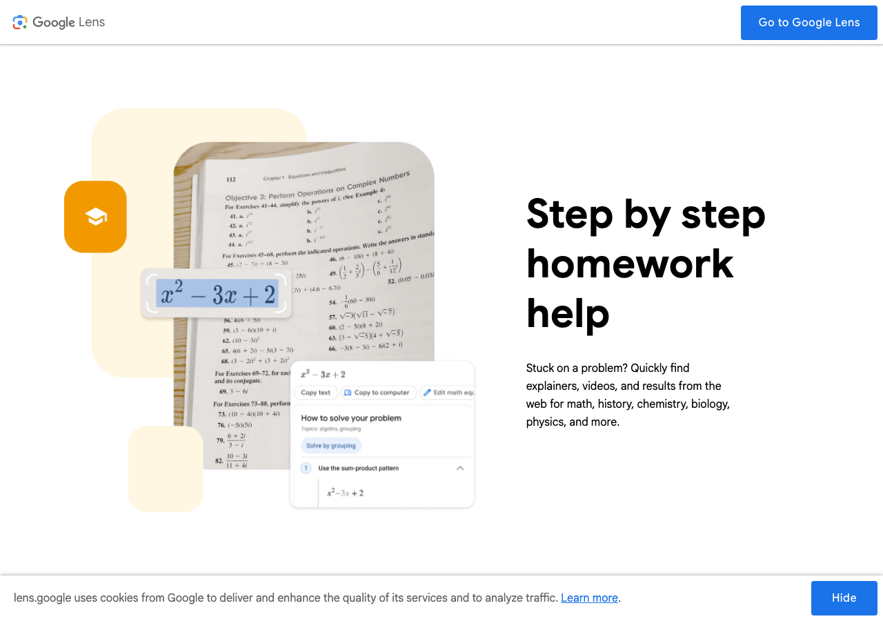 Socratic by Google Search & Discovery showing Search & Discovery - Empowering curious minds