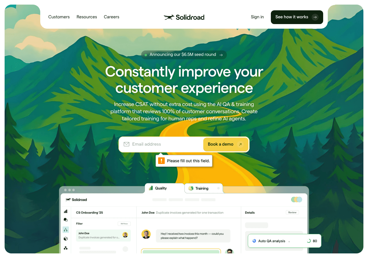 Solidroad Conversational AI showing Conversational AI - Optimizing Human and AI Agents for Better Customer Interactions