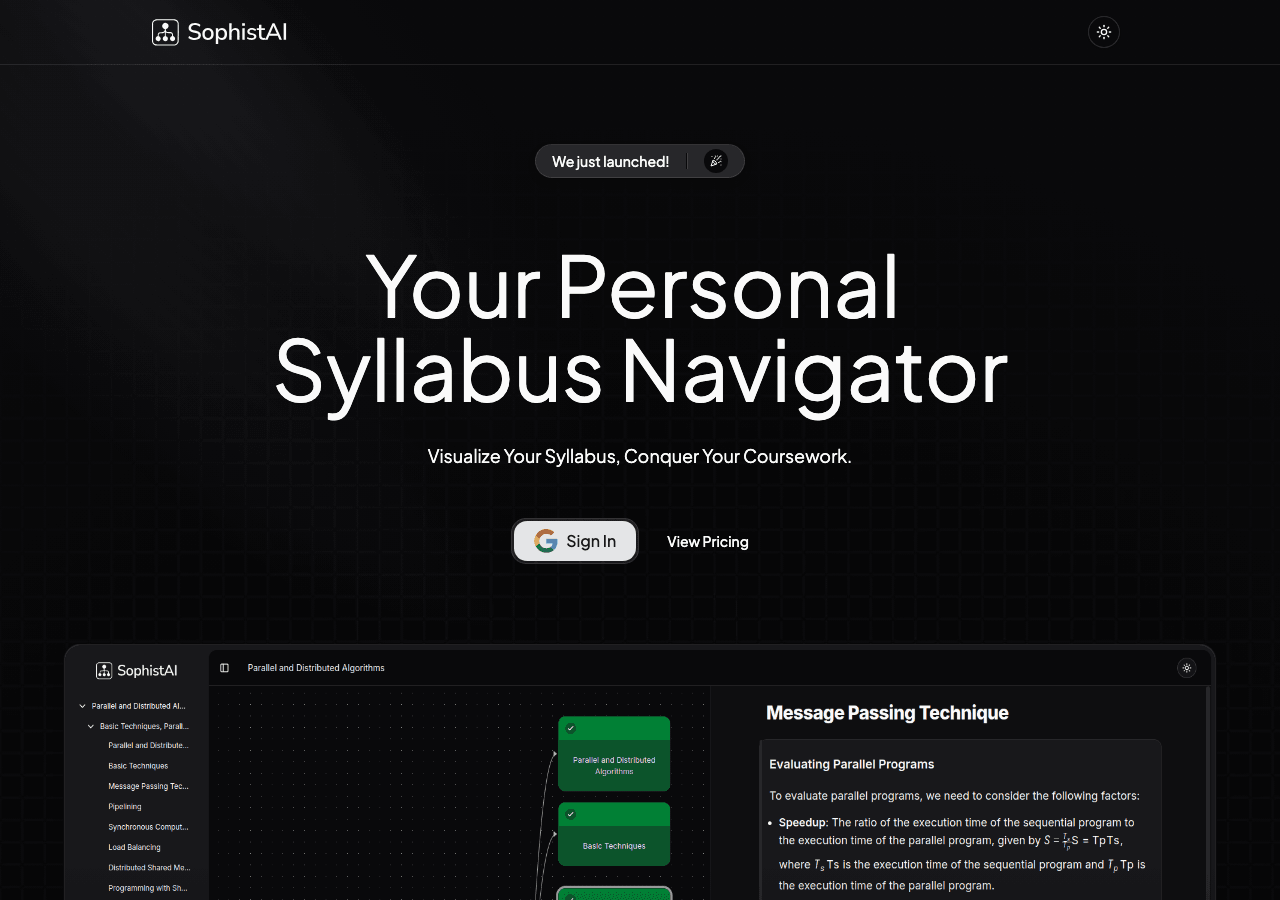 SophistAI Productivity & Collaboration showing Productivity & Collaboration - Empowering AI-driven content creation