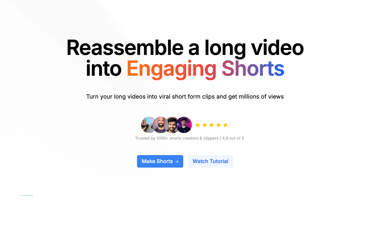 Ssemble Video Editing showing Video Editing - Collaborate. Create. Succeed.