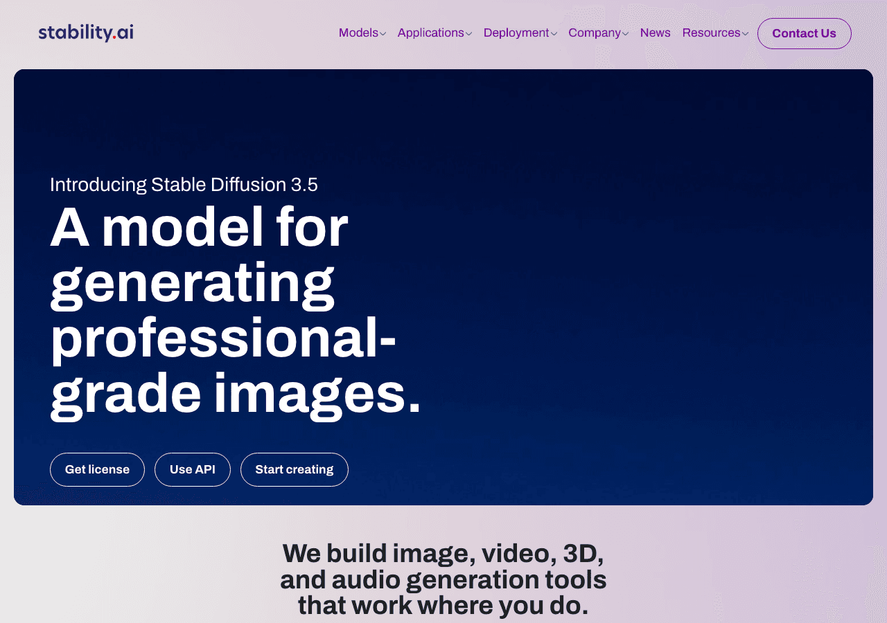 Stable Diffusion 3D Generation showing image generation - AI Stability Solutions for Your Data