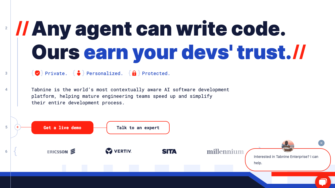 Tabnine Code Assistance showing Code Assistance - AI Code Completion