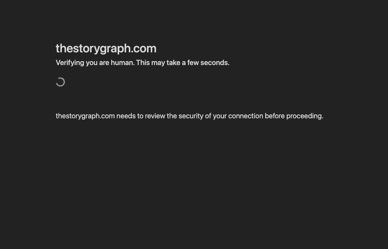 The StoryGraph Screenshot - AI tool for Privacy-Conscious Users