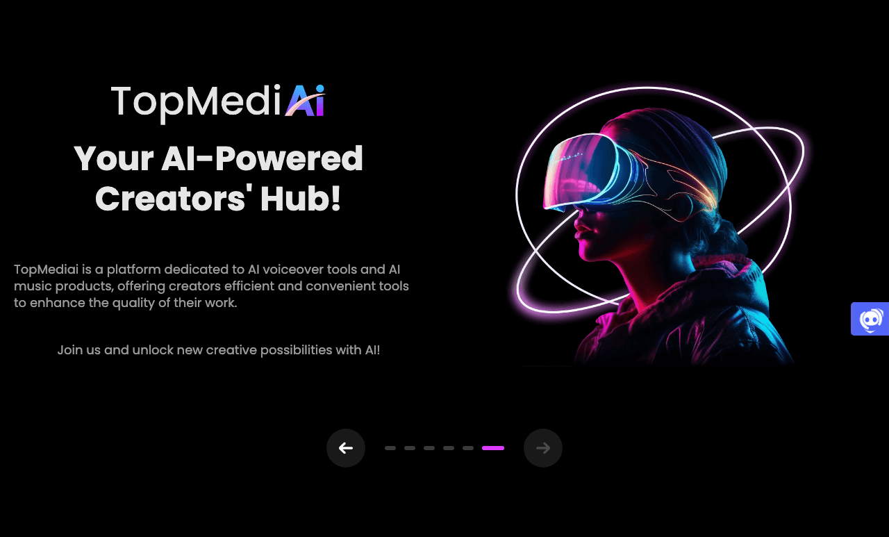TopMediai Video Generation showing Video Generation - Unlock the Power of Media Intelligence