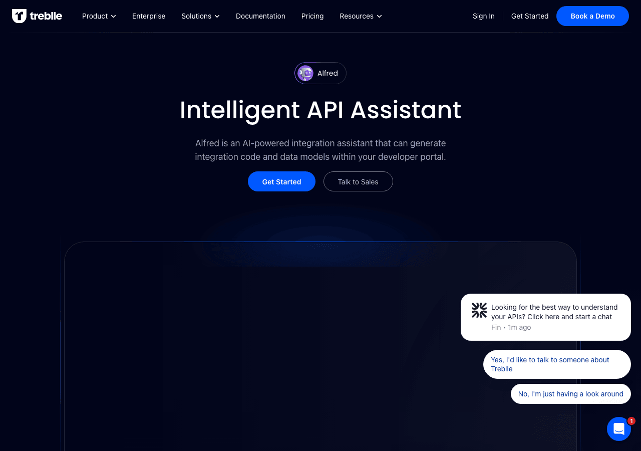 Treblle Data Analytics showing Data Analytics - Full API visibility, from design to runtime