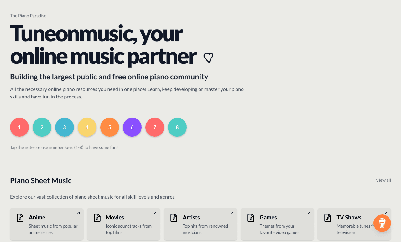 Tuneonmusic Music Generation showing mood-based music - Your AI-powered toolkit for music creation and inspiration