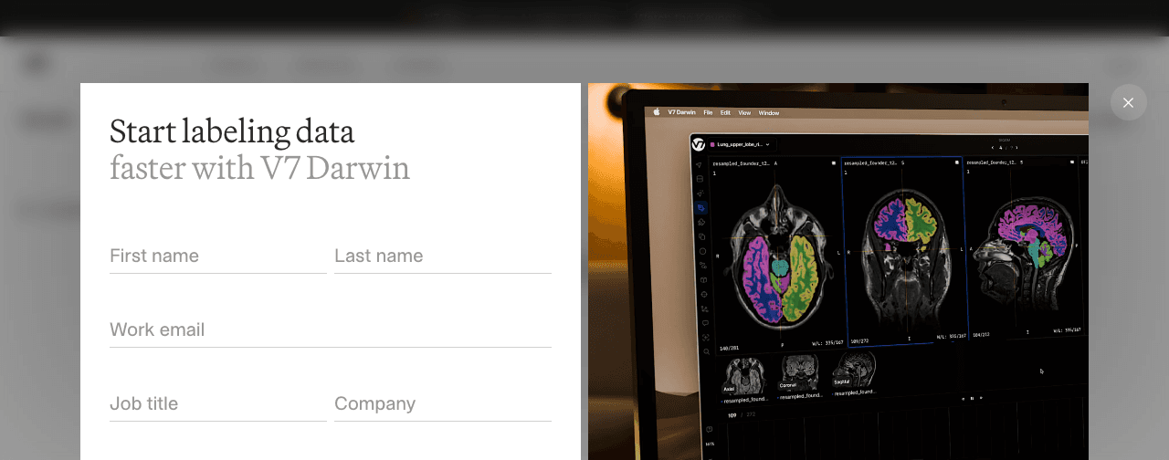 V7 Darwin Data Analytics showing image annotation - Revolutionizing Data Annotation and AI Workflow Automation