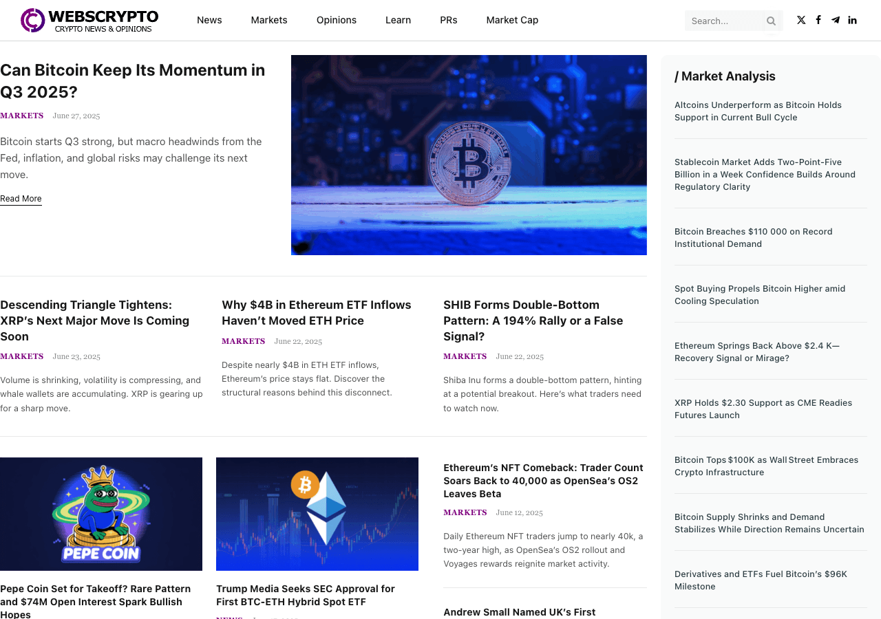 WebsCrypto Search & Discovery showing web scraping - Secure Online Data Encryption and Decryption